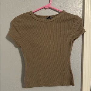 Cropped Ripped Shirt